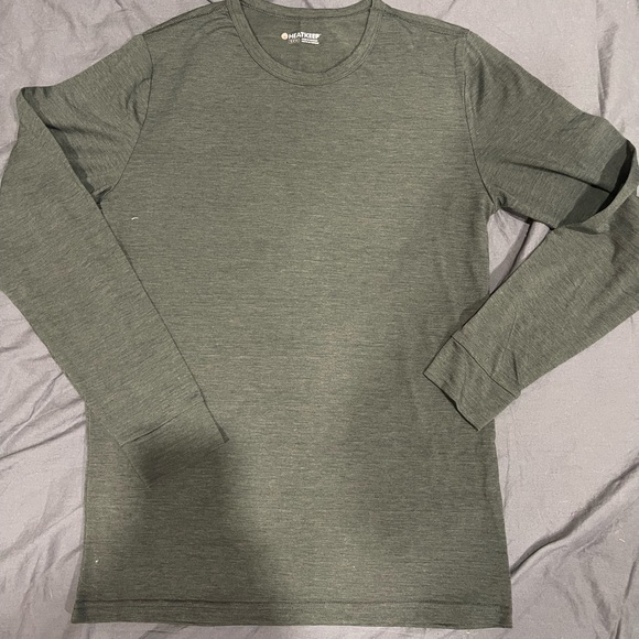 Heatkeep Other - Men's Heatkeep Long Sleeve Olive Tee